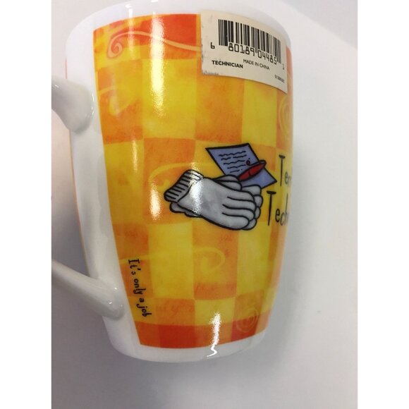 History & Heraldry Fine Porcelain Coffee Tea Mug "Technician", It's Only A Job. - Picture 6 of 7